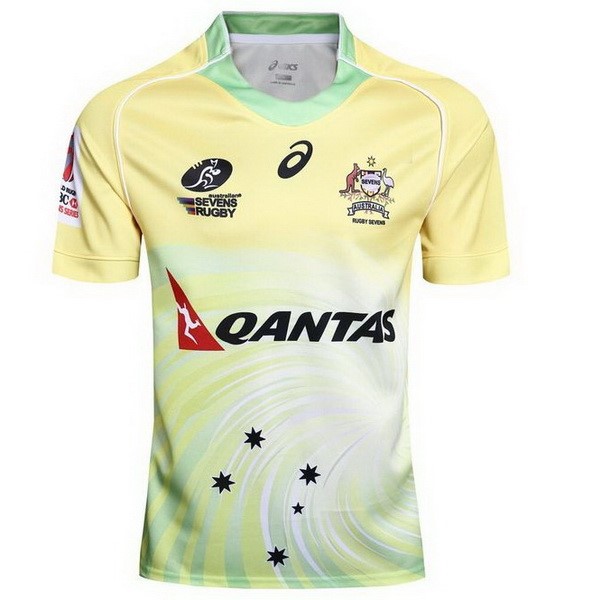 Camiseta Australia 1ª 2017-2018 Amarillo